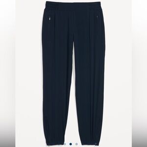 Light Maroon Old Navy Mid-Rise StretchTech Joggers